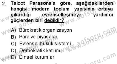Aile Ekonomisi Dersi Ara Sınavı Deneme Sınav Soruları 2. Soru