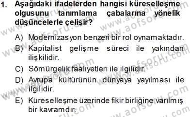 Aile Ekonomisi Dersi 2013 - 2014 Yılı Tek Ders Sınav Soruları 1. Soru