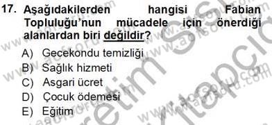 Aile Ekonomisi Dersi 2013 - 2014 Yılı Tek Ders Sınav Soruları 17. Soru