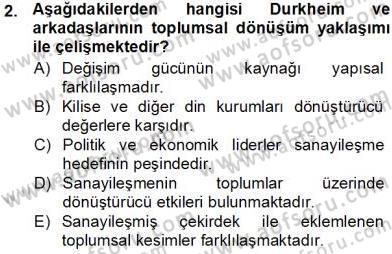 Aile Ekonomisi Dersi 2013 - 2014 Yılı Tek Ders Sınav Soruları 2. Soru