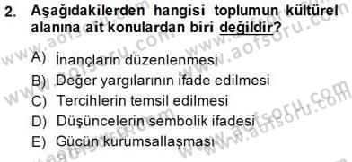 Aile Ekonomisi Dersi 2014 - 2015 Yılı (Vize) Ara Sınav Soruları 2. Soru