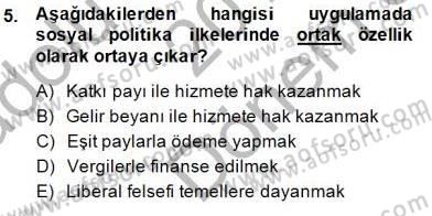 Aile Ekonomisi Dersi 2014 - 2015 Yılı (Final) Dönem Sonu Sınav Soruları 5. Soru