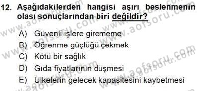 Aile Ekonomisi Dersi Ara Sınavı Deneme Sınav Soruları 12. Soru