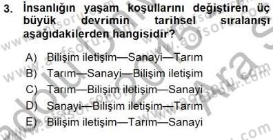 Aile Ekonomisi Dersi 2015 - 2016 Yılı (Vize) Ara Sınav Soruları 3. Soru