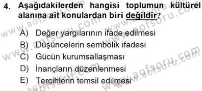Aile Ekonomisi Dersi Ara Sınavı Deneme Sınav Soruları 4. Soru