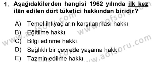 Aile Ekonomisi Dersi 2016 - 2017 Yılı 3 Ders Sınav Soruları 1. Soru