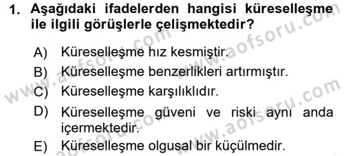 Aile Ekonomisi Dersi 2016 - 2017 Yılı (Final) Dönem Sonu Sınav Soruları 1. Soru