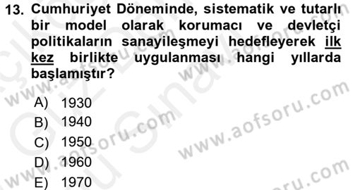 Aile Ekonomisi Dersi 2016 - 2017 Yılı (Final) Dönem Sonu Sınav Soruları 13. Soru