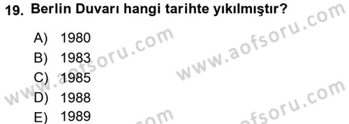 Aile Ekonomisi Dersi 2017 - 2018 Yılı (Final) Dönem Sonu Sınav Soruları 19. Soru