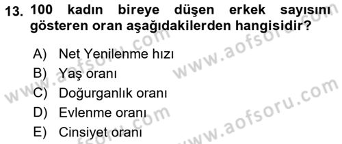 Aile Ekonomisi Dersi 2019 - 2020 Yılı (Final) Dönem Sonu Sınav Soruları 13. Soru