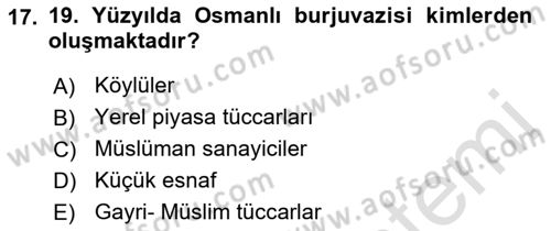 Aile Ekonomisi Dersi 2019 - 2020 Yılı (Final) Dönem Sonu Sınav Soruları 17. Soru