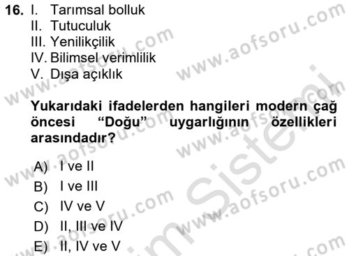 Aile Ekonomisi Dersi 2020 - 2021 Yılı Yaz Okulu Sınav Soruları 16. Soru