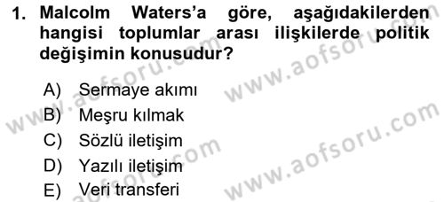Aile Ekonomisi Dersi 2021 - 2022 Yılı (Final) Dönem Sonu Sınav Soruları 1. Soru