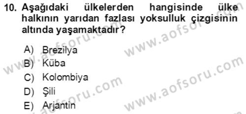Aile Ekonomisi Dersi 2022 - 2023 Yılı (Vize) Ara Sınav Soruları 10. Soru