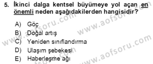 Aile Ekonomisi Dersi Ara Sınavı Deneme Sınav Soruları 5. Soru
