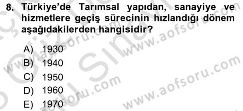 Aile Ekonomisi Dersi 2022 - 2023 Yılı (Final) Dönem Sonu Sınav Soruları 8. Soru