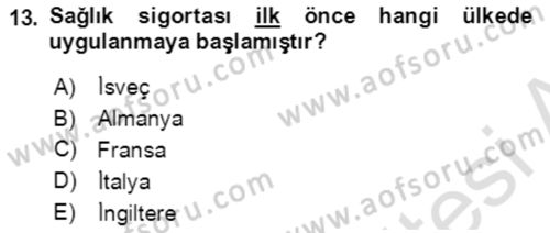 Aile Ekonomisi Dersi 2022 - 2023 Yılı Yaz Okulu Sınav Soruları 13. Soru