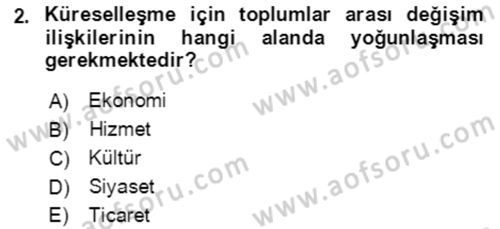 Aile Ekonomisi Dersi 2022 - 2023 Yılı Yaz Okulu Sınav Soruları 2. Soru