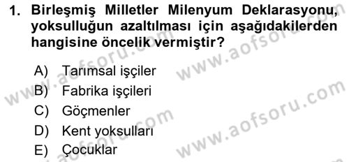 Aile Ekonomisi Dersi 2023 - 2024 Yılı (Final) Dönem Sonu Sınav Soruları 1. Soru