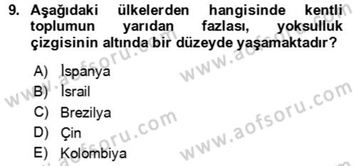 Aile Ekonomisi Dersi Ara Sınavı Deneme Sınav Soruları 9. Soru
