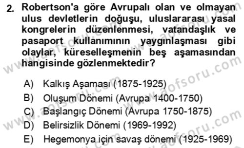 Aile Ekonomisi Dersi 2024 - 2025 Yılı (Final) Dönem Sonu Sınav Soruları 2. Soru