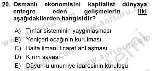 Aile Ekonomisi Dersi 2025 - 2026 Yılı (Final) Dönem Sonu Sınav Soruları 20. Soru