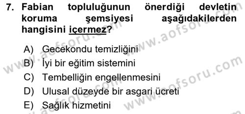 Aile Ekonomisi Dersi 2025 - 2026 Yılı (Final) Dönem Sonu Sınav Soruları 7. Soru