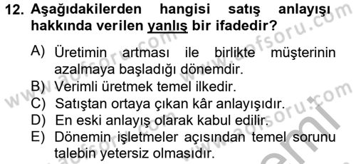 Moda Tasarım Dersi 2012 - 2013 Yılı (Final) Dönem Sonu Sınav Soruları 12. Soru