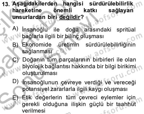 Moda Tasarım Dersi 2013 - 2014 Yılı (Final) Dönem Sonu Sınav Soruları 13. Soru