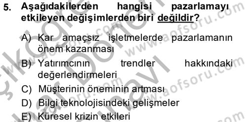 Moda Tasarım Dersi 2013 - 2014 Yılı (Final) Dönem Sonu Sınav Soruları 5. Soru