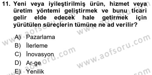 Moda Tasarım Dersi 2015 - 2016 Yılı (Vize) Ara Sınav Soruları 11. Soru