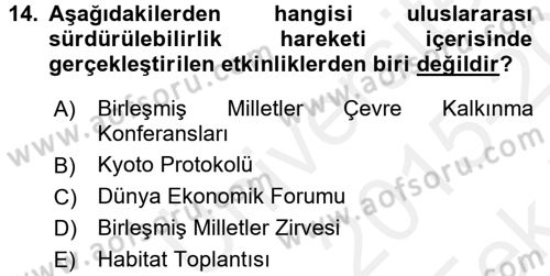 Moda Tasarım Dersi 2015 - 2016 Yılı Tek Ders Sınav Soruları 14. Soru