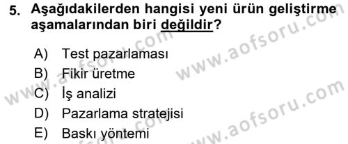 Moda Tasarım Dersi 2015 - 2016 Yılı Tek Ders Sınav Soruları 5. Soru