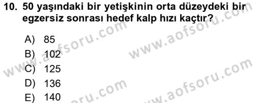 Sağlıklı Yaşam Dersi 2016 - 2017 Yılı 3 Ders Sınav Soruları 10. Soru
