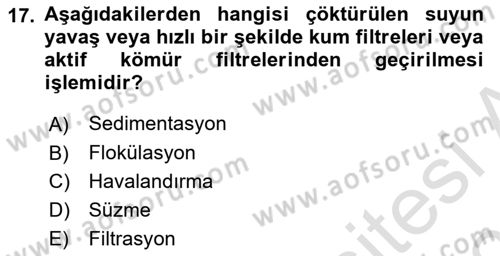 Sağlıklı Yaşam Dersi 2021 - 2022 Yılı (Final) Dönem Sonu Sınav Soruları 17. Soru