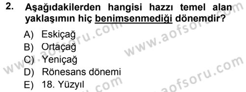 Etik Dersi 2013 - 2014 Yılı (Final) Dönem Sonu Sınav Soruları 2. Soru