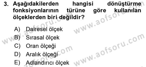 Bilim Felsefesi Dersi 2016 - 2017 Yılı (Final) Dönem Sonu Sınav Soruları 3. Soru