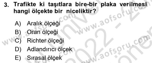 Bilim Felsefesi Dersi 2022 - 2023 Yılı (Final) Dönem Sonu Sınav Soruları 3. Soru