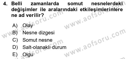 Bilim Felsefesi Dersi 2025 - 2026 Yılı (Vize) Ara Sınav Soruları 4. Soru