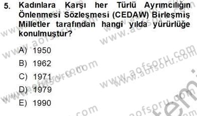 Yurttaşlık ve Çevre Bilgisi Dersi 2013 - 2014 Yılı (Final) Dönem Sonu Sınav Soruları 5. Soru