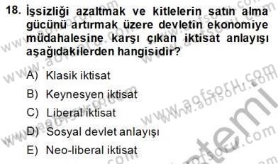 Yurttaşlık ve Çevre Bilgisi Dersi Ara Sınavı Deneme Sınav Soruları 18. Soru