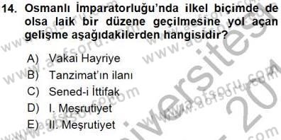 Yurttaşlık ve Çevre Bilgisi Dersi Ara Sınavı Deneme Sınav Soruları 14. Soru