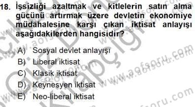 Yurttaşlık ve Çevre Bilgisi Dersi Ara Sınavı Deneme Sınav Soruları 18. Soru