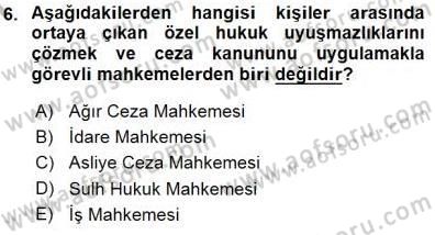 Yurttaşlık ve Çevre Bilgisi Dersi 2015 - 2016 Yılı (Final) Dönem Sonu Sınav Soruları 6. Soru