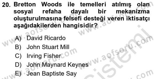 Yurttaşlık ve Çevre Bilgisi Dersi Ara Sınavı Deneme Sınav Soruları 20. Soru