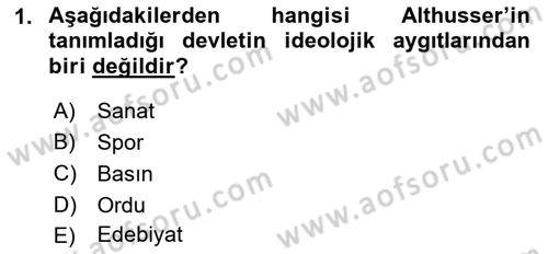 Yurttaşlık ve Çevre Bilgisi Dersi 2018 - 2019 Yılı Yaz Okulu Sınav Soruları 1. Soru