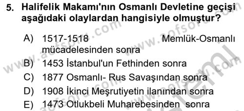 Yurttaşlık ve Çevre Bilgisi Dersi 2018 - 2019 Yılı Yaz Okulu Sınav Soruları 5. Soru