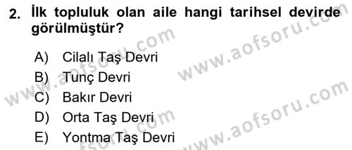 Yurttaşlık ve Çevre Bilgisi Dersi 2020 - 2021 Yılı Yaz Okulu Sınav Soruları 2. Soru