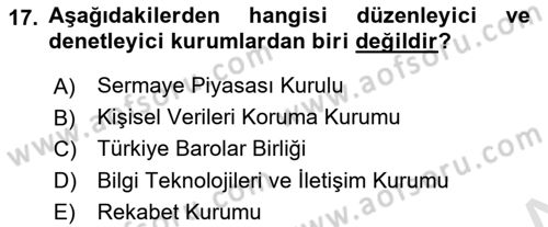 Yurttaşlık ve Çevre Bilgisi Dersi 2021 - 2022 Yılı (Final) Dönem Sonu Sınav Soruları 17. Soru
