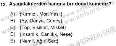 Metafizik Dersi 2015 - 2016 Yılı (Vize) Ara Sınav Soruları 12. Soru